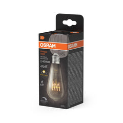 Ściemnialna Lampa LED Vintage żarówka Edison E27 4,8W 2700K - Poland LEDVANCE e-shop 4099854075667