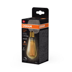 Ściemnialna Lampa LED Vintage żarówka Edisona E27 5,8W - Poland LEDVANCE e - shop 4099854091063