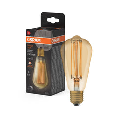 Ściemnialna Lampa LED Vintage żarówka Edisona E27 5,8W - Poland LEDVANCE e-shop 4099854091063