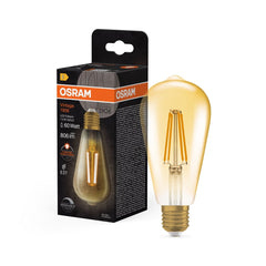 Ściemnialna Lampa LED Vintage żarówka Edisona E27 7,2W - Poland LEDVANCE e-shop 4099854137822
