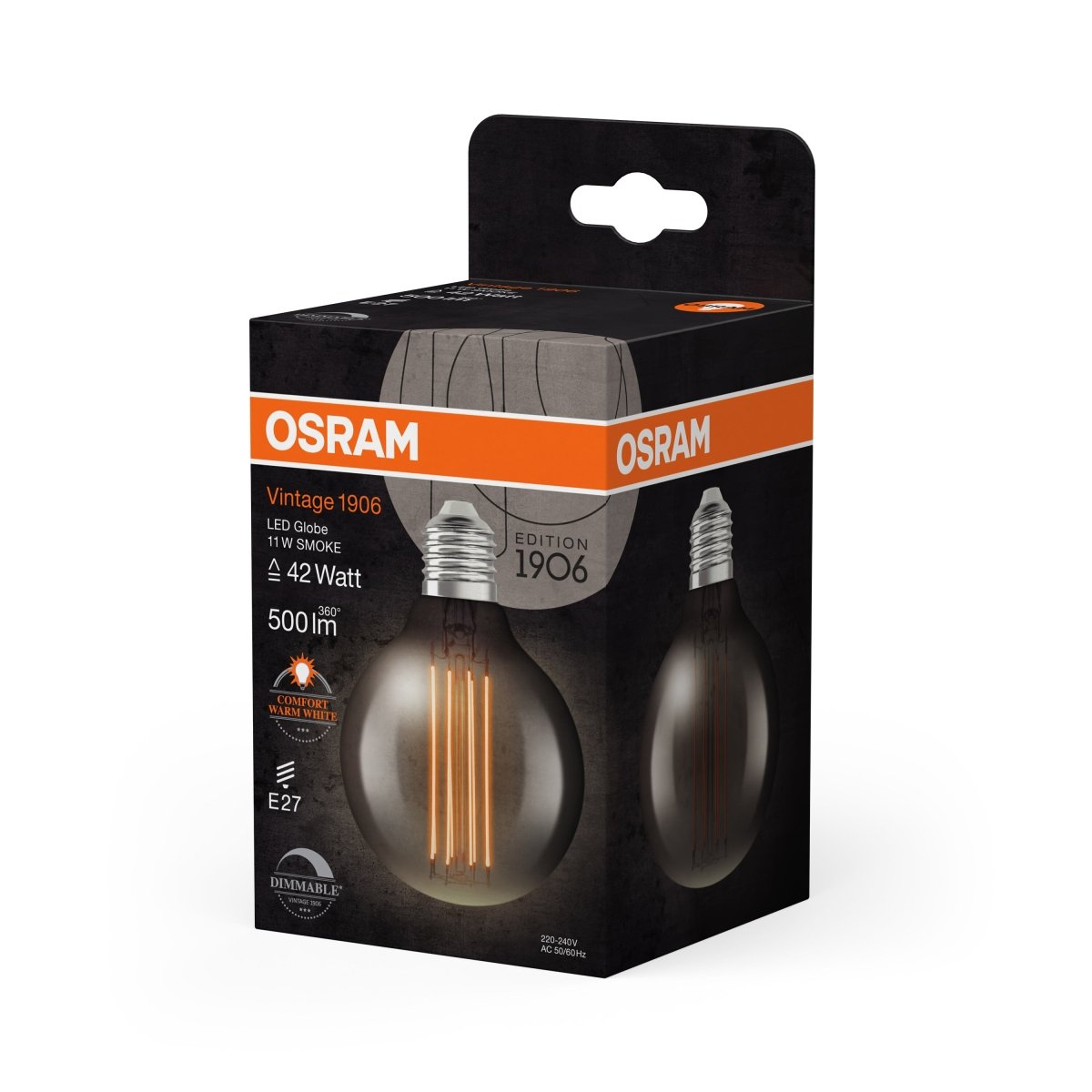 Ściemniana Lampa LED Vintage E27 11W 1800K 500lm - Poland LEDVANCE e-shop 4099854090783