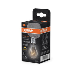 Ściemniana Lampa LED Vintage żarówki świecowe E27 4,8W - Poland LEDVANCE e-shop 4099854075643