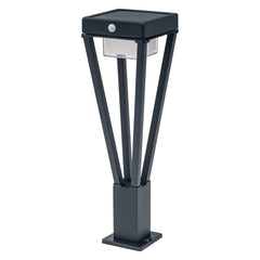 Słupek ogrodowy LED ENDURA STYLE SOLAR BOUQUET 6W, solarny, czarny, z czujnikiem ruchu i zmierzchu, ciepła 50 cm - Poland LEDVANCE e-shop 4058075564565