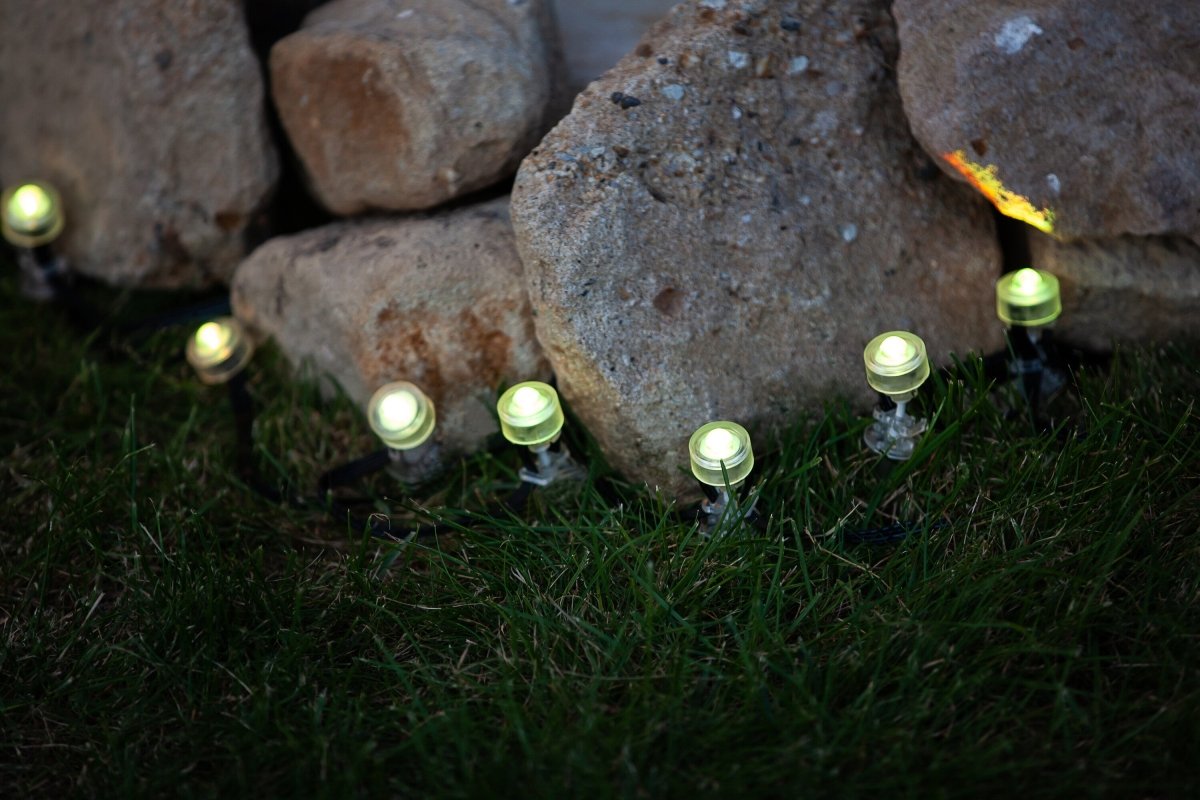 Słupek ogrodowy LED WiFi GARDEN DOT rozszerzenie 3 szt., 0,7W, inteligentny, punktowy, RGB - Poland LEDVANCE e-shop 4058075478572
