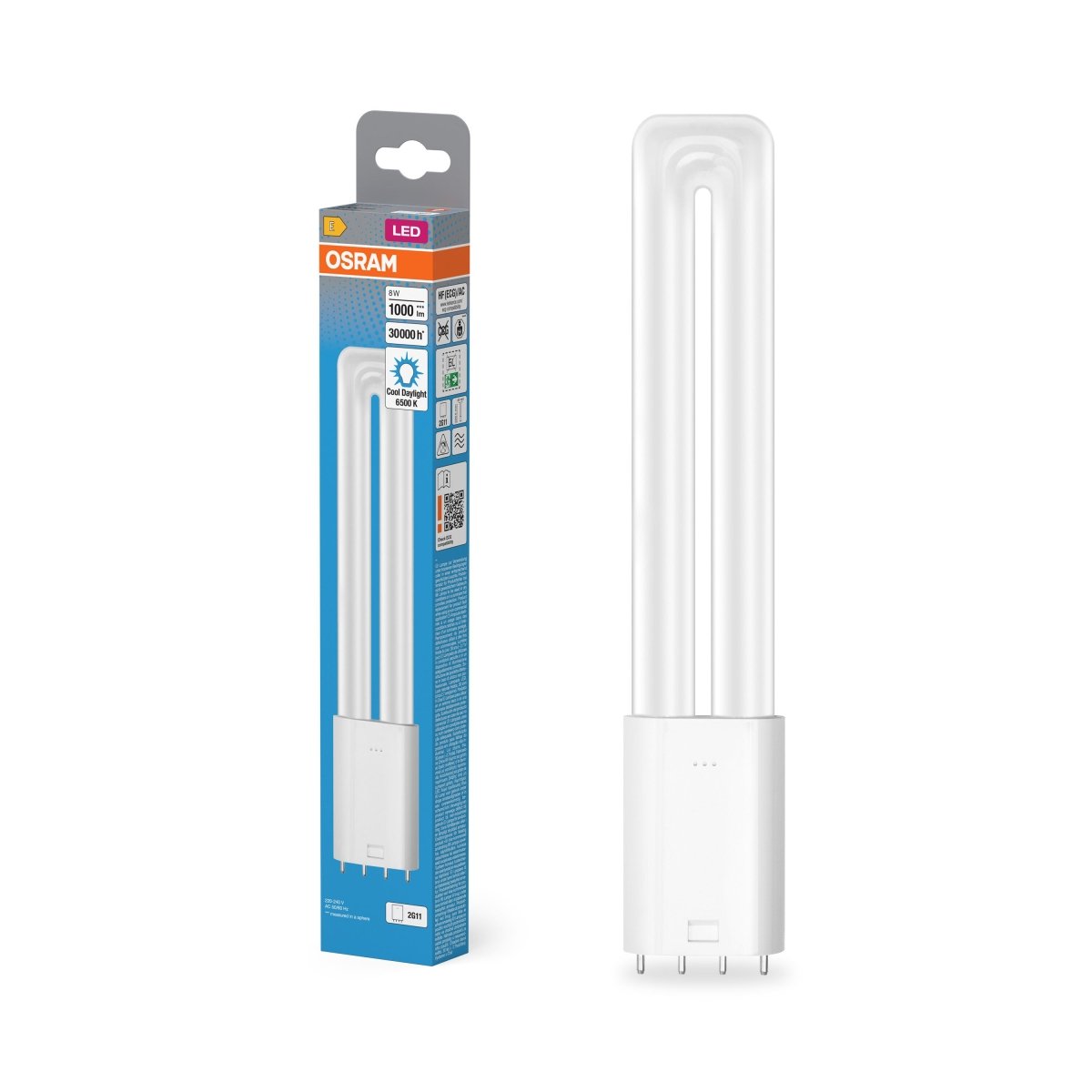 Świetlówka LED OSRAM DULUX LED L18 HF & AC MAINS 8W 865 2G11 - Poland LEDVANCE e - shop 4099854501852