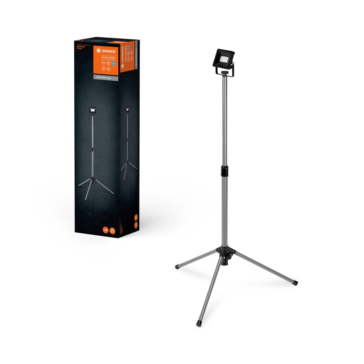 Wszechstronny reflektor roboczy LED ze statywem 20W 6500 K - Poland LEDVANCE e-shop 4058075831339