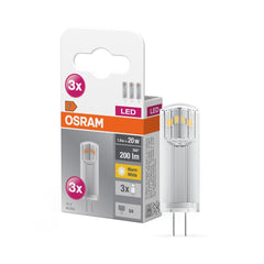 Żarówka LED BASE PIN G4 12V 1,8W, 3 szt. - Poland LEDVANCE e-shop 4058075450011