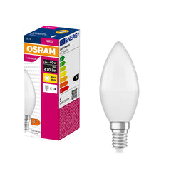 Żarówka LED CLB E14 4,9W LED VALUE OSRAM matowa, 40W, ciepła - Poland LEDVANCE e-shop 4052899326453