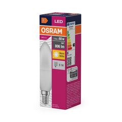 Żarówka LED CLB E14 7W LED VALUE OSRAM matowa, 60W, ciepła - Poland LEDVANCE e-shop 4058075152915