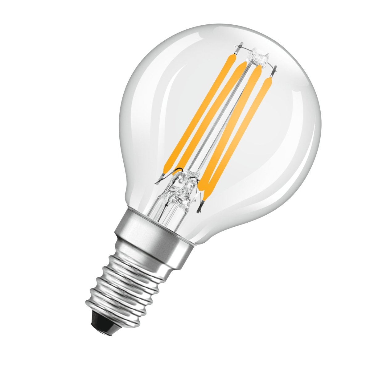 Żarówka LED E14 4W BASE 3 szt., kulka, Fil, barwa ciepła - Poland LEDVANCE e-shop 4058075819337
