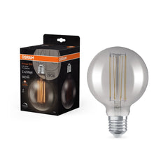 Żarówka LED E27 11W Vintage 1906 LED Fil Globe 42 SMOKE ciepła. - Poland LEDVANCE e-shop 4058075761391