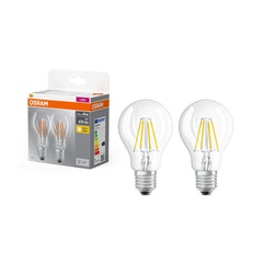 Żarówka LED E27 4W CLASSIC 2 szt. filament, barwa ciepła - Poland LEDVANCE e - shop 4099854090202