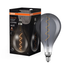 Żarówka LED E27, 4W Vintage Grape 1906 LED Big 15 SMOKE, ciepła. - Poland LEDVANCE e-shop 4058075270022