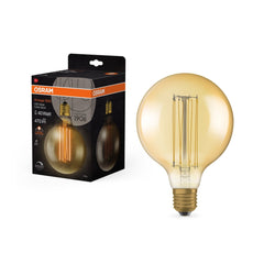 Żarówka LED E27 5,8W Vintage 1906 LED SLIM Globe 40 GOLDciepła. - Poland LEDVANCE e-shop 4058075761797
