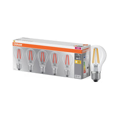 Żarówka LED E27 6,5W CLASSIC 5 szt. Fil, barwa ciepła - Poland LEDVANCE e-shop 4058075090569