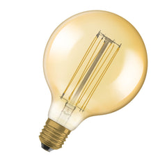 Żarówka LED E27 8,8W Vintage 1906 LED Fil Globe 60 GOLD ciepła. - Poland LEDVANCE e-shop 4058075761810