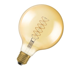 Żarówka LED E27 Vintage 1906 LED SLIM Globe 37 GOLD ciepła. - Poland LEDVANCE e-shop 4058075761650