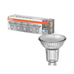 Żarówka LED GU10 2,6W BASE 5 szt., barwa zimna - Poland LEDVANCE e-shop 4058075157965