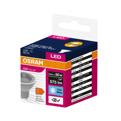 Żarówka LED GU10 6,9W LED VALUE OSRAM, 80W, 120 st., neutralna 1 szt. - Poland LEDVANCE e-shop 4058075198883