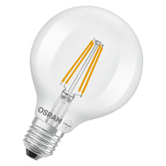 Żarówka LED OSRAM Classic Globe 80 40 Fil Klasa A 840 Clear E27 - Poland LEDVANCE e-shop 4058075839489