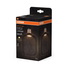 Żarówka LED OSRAM DECOR LED FLAT SQUARE 100 czarny 3.5W 827 Frosted E27 Non - DIM - Poland LEDVANCE e - shop 4058075840140