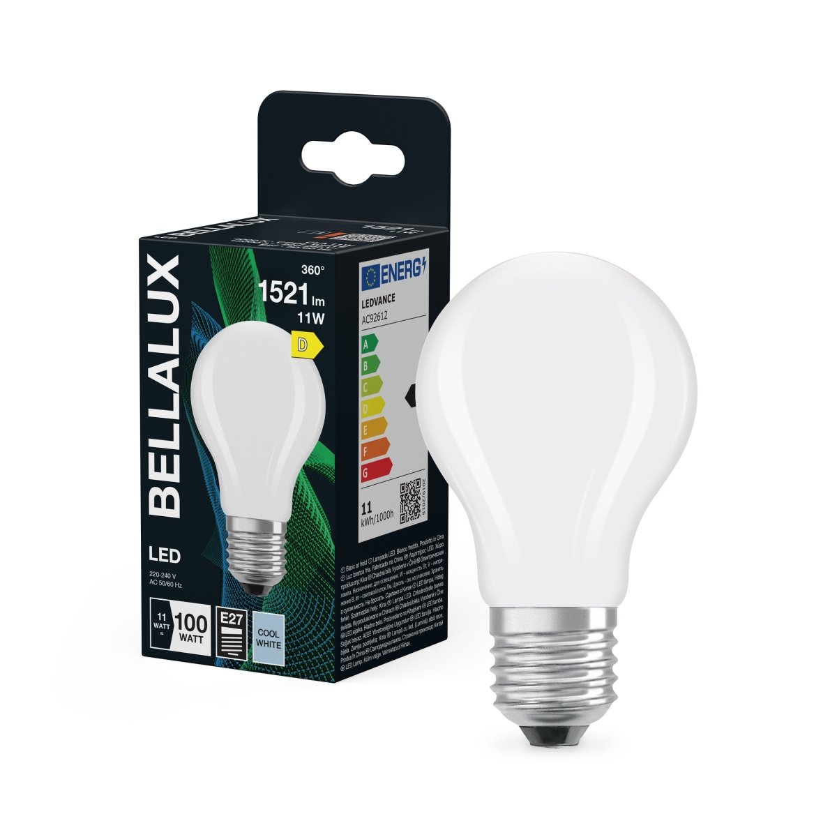 Żarówka LED OSRAM LED Classic A 100 Filament 11W 840 Frosted E27 neutralna - Poland LEDVANCE e - shop 4058075153646