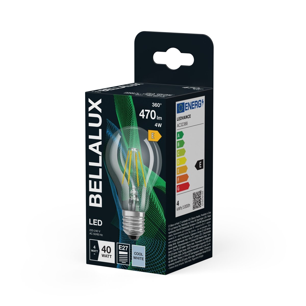 Żarówka LED OSRAM LED Classic A 40 Filament 4W 840 Clear E27 - Poland LEDVANCE e - shop 4058075592216
