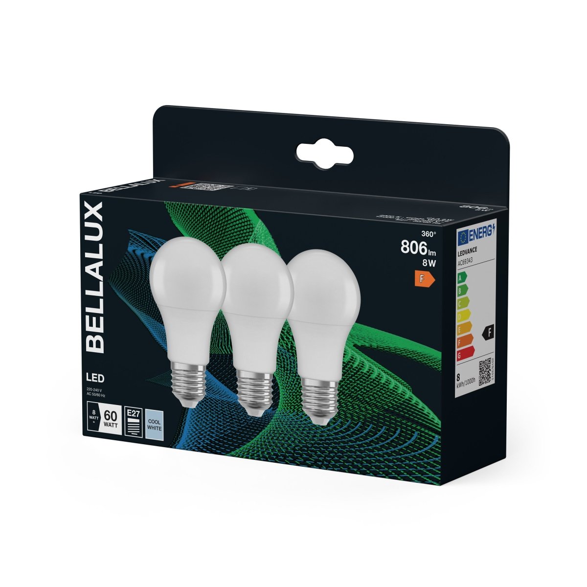 Żarówka LED OSRAM LED Classic A 60 8W 840 Frosted E27 - Poland LEDVANCE e - shop 4058075595460