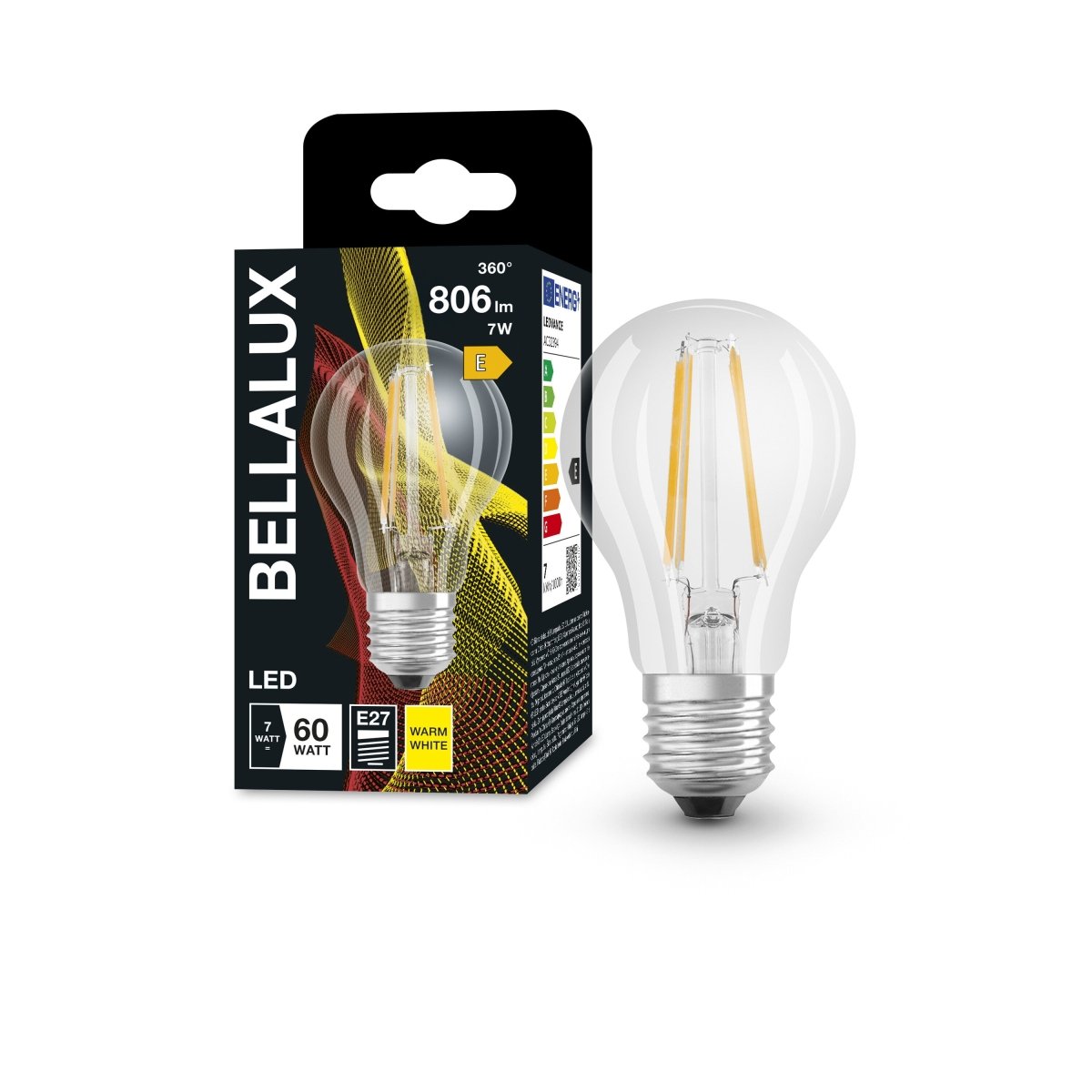 Żarówka LED OSRAM LED Classic A 60 Filament 7W 827 Clear E27 - Poland LEDVANCE e - shop 4058075115217