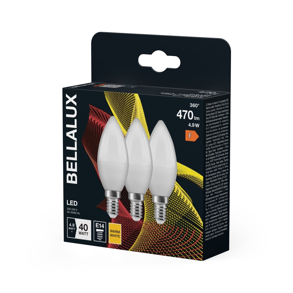 Żarówka LED OSRAM LED Classic B 40 4.9W 827 Frosted E14 - Poland LEDVANCE e - shop 4058075595507