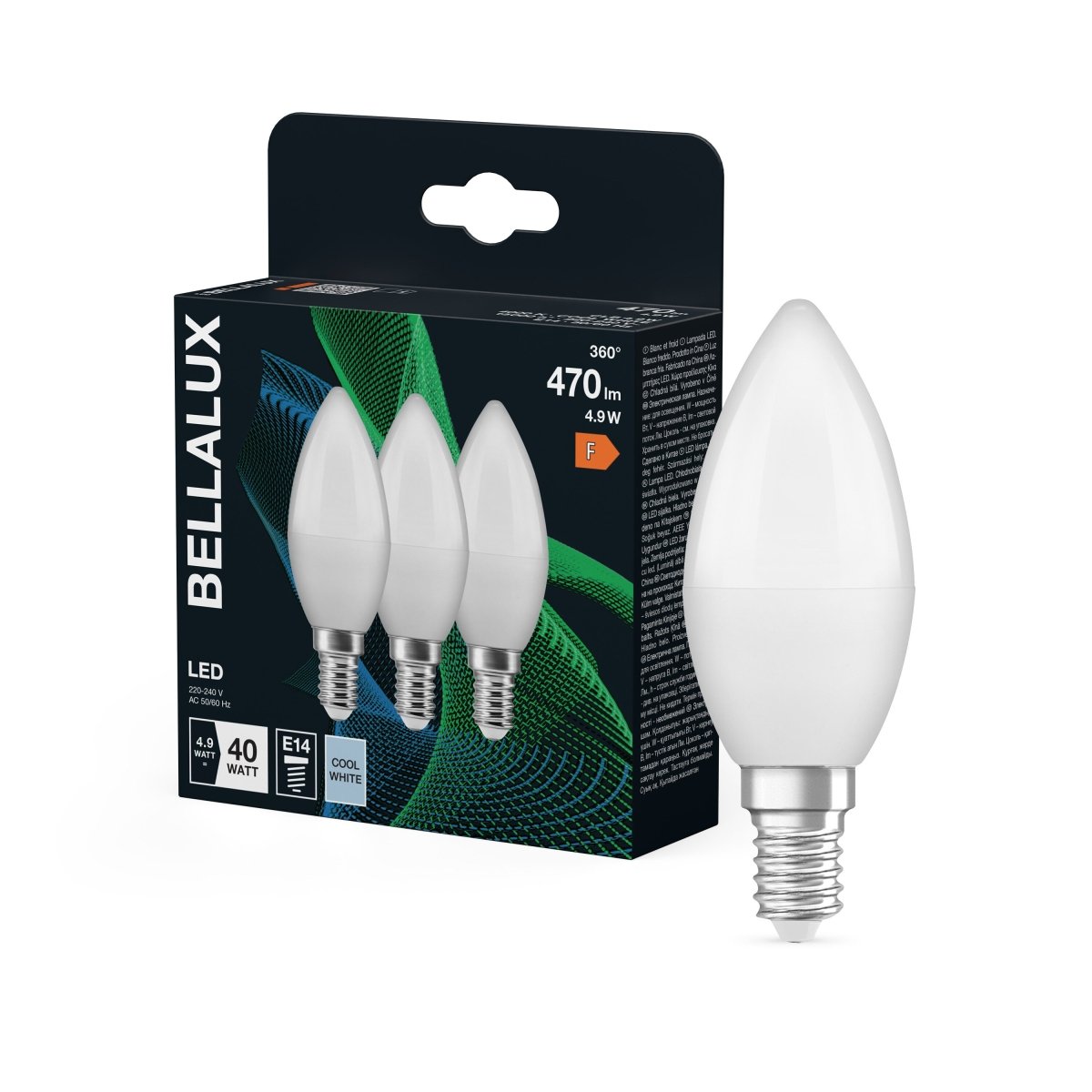 Żarówka LED OSRAM LED Classic B 40 4.9W 840 Frosted E14 - Poland LEDVANCE e - shop 4058075595484