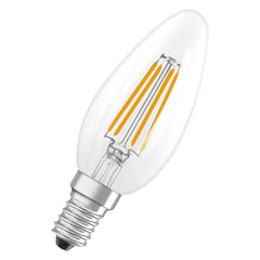 Żarówka LED OSRAM LED Classic B 60 Filament Energy efficiency class A 3.8W 827 Clear E14 - Poland LEDVANCE e - shop 4099854255120