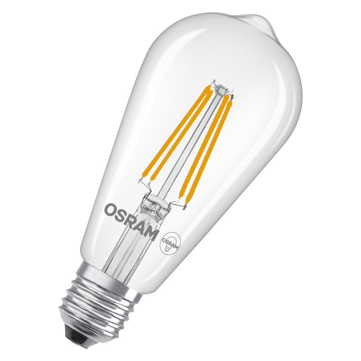 Żarówka LED OSRAM LED Classic Edison 40 Filament Energy efficiency class A 2.2W 840 Clear E27 - Poland LEDVANCE e - shop 4058075839748
