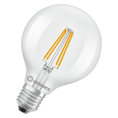 Żarówka LED OSRAM LED Classic Globe 80 40 Filament Energy efficiency class A 2.2W 840 Clear E27 - Poland LEDVANCE e - shop 4058075839489
