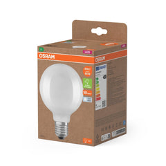 Żarówka LED OSRAM LED Classic Globe 95 60 Filament Energy efficiency class A 3.8W 840 Frosted E27 - Poland LEDVANCE e - shop 4099854246319