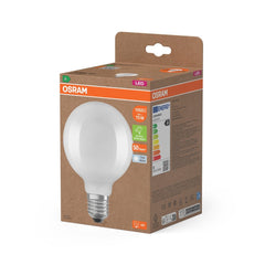 Żarówka LED OSRAM LED Classic Globe 95 75 Filament Energy efficiency class A 5W 840 Frosted E27 - Poland LEDVANCE e - shop 4058075839564