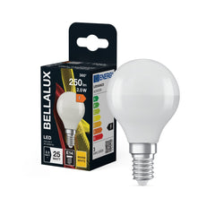 Żarówka LED OSRAM LED Classic P 25 2.5W 827 Frosted E14 ciepła - Poland LEDVANCE e - shop 4058075128347