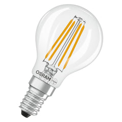 Żarówka LED OSRAM LED Classic P 25 Filament Energy efficiency class A 1.2W 827 Clear E14 - Poland LEDVANCE e - shop 4058075839304
