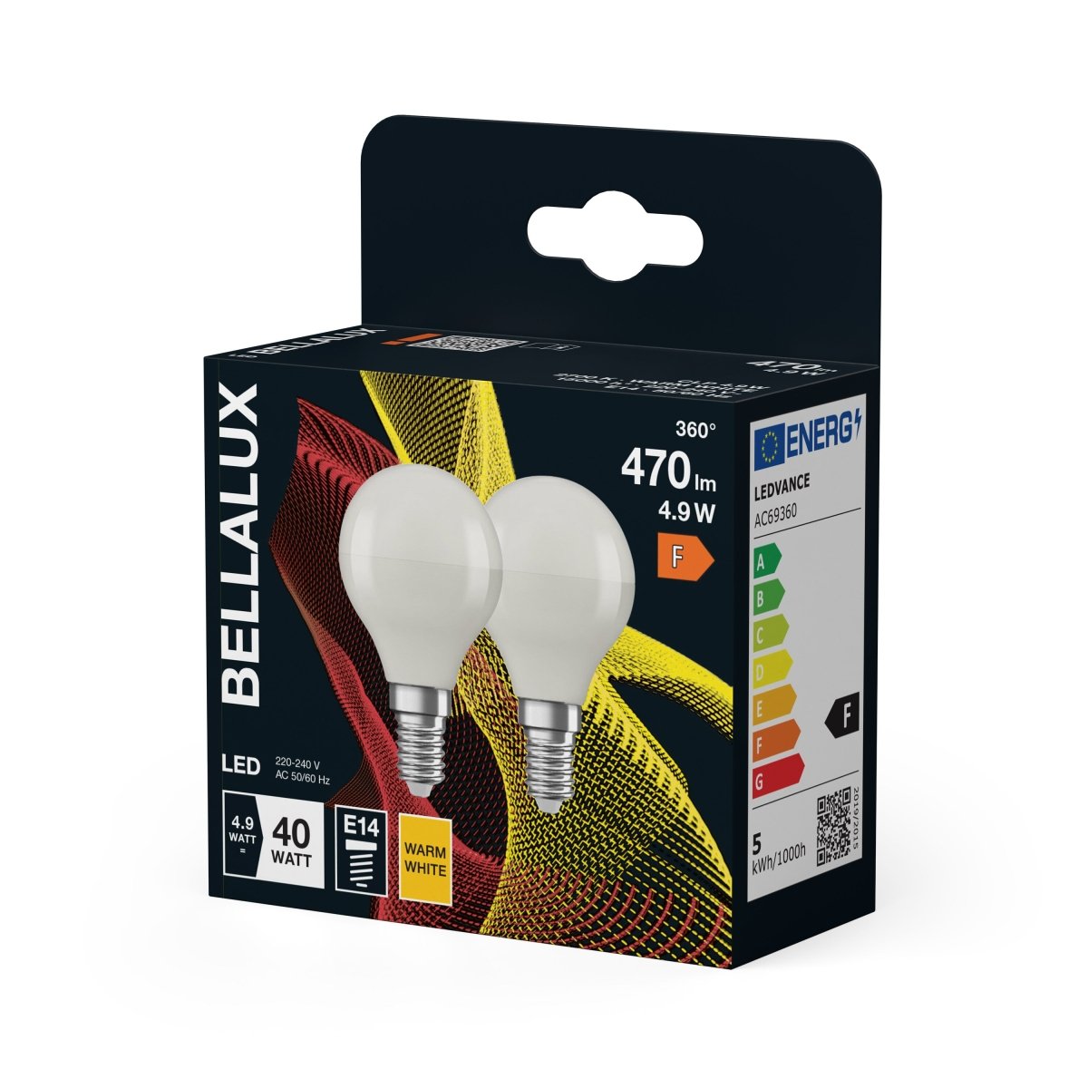 Żarówka LED OSRAM LED Classic P 40 4.9W 827 Frosted E14 - Poland LEDVANCE e - shop 4058075157064