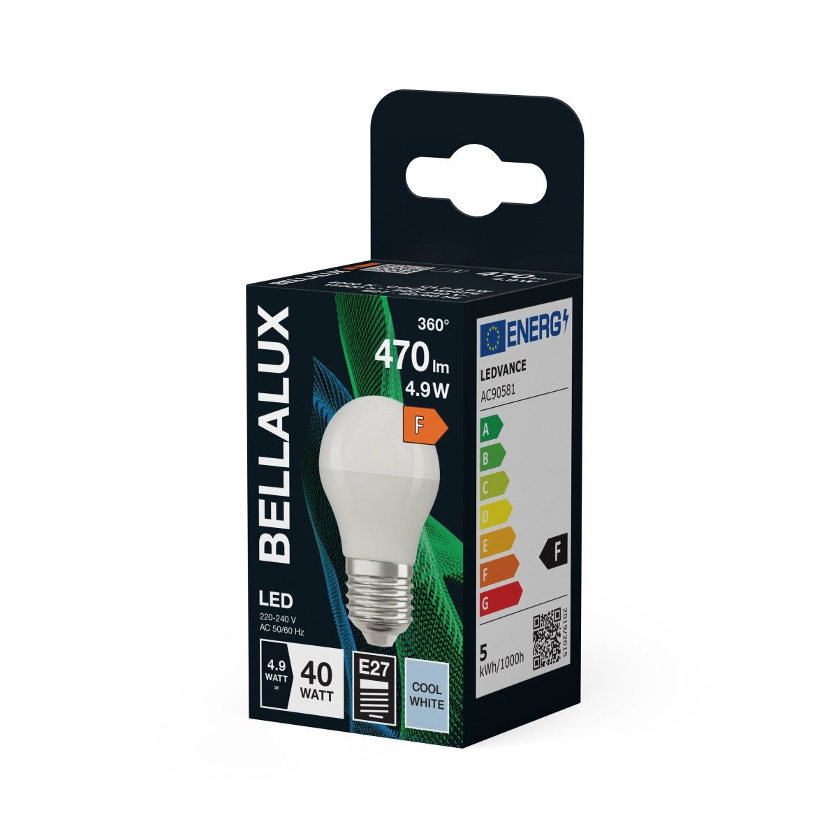 Żarówka LED OSRAM LED Classic P 40 4.9W 840 Frosted E27 - Poland LEDVANCE e - shop 4058075128361
