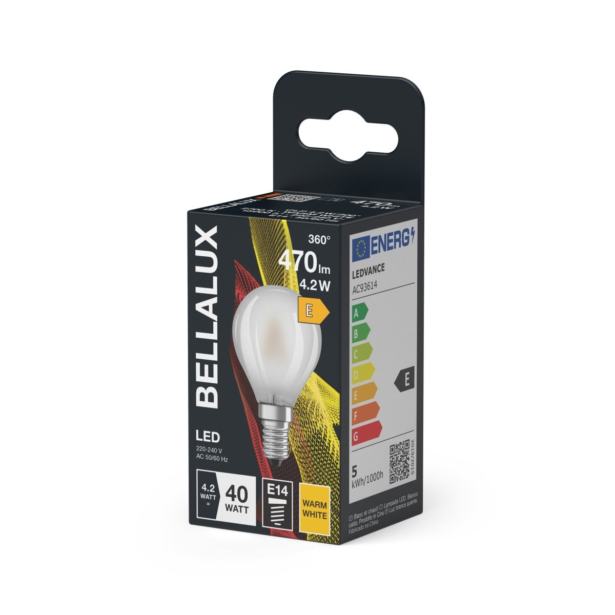 Żarówka LED OSRAM LED Classic P 40 Filament 4.2W 827 Frosted E14 - Poland LEDVANCE e - shop 4058075115538