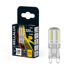 Żarówka LED OSRAM LED PIN 30 300° 2.6W 827 Clear G9 - Poland LEDVANCE e - shop 4058075135963
