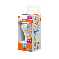 Żarówka LED OSRAM LED Star Classic A 75 Daylight Sensor 10W 827 Frosted E27 - Poland LEDVANCE e - shop 4058075428287