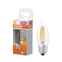 Żarówka LED OSRAM LED Star Classic B 40 Filament 3.4W 827 Clear E27 - Poland LEDVANCE e - shop 4099854467066