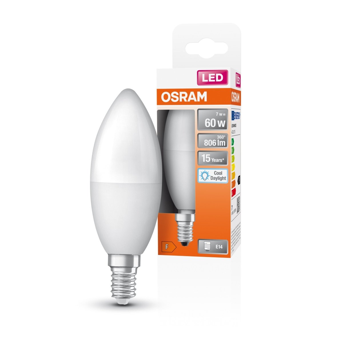 Żarówka LED OSRAM LED Star Classic B 60 7.5W 865 Frosted E14 - Poland LEDVANCE e - shop 4099854023026