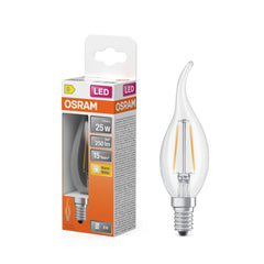 Żarówka LED OSRAM LED Star Classic BA 25 Filament 1.8W 827 Clear E14 - Poland LEDVANCE e - shop 4099854468797