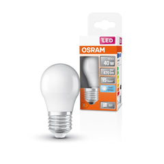 Żarówka LED OSRAM LED Star Classic P 40 4.9W 840 Frosted E27 - Poland LEDVANCE e - shop 4099854023088