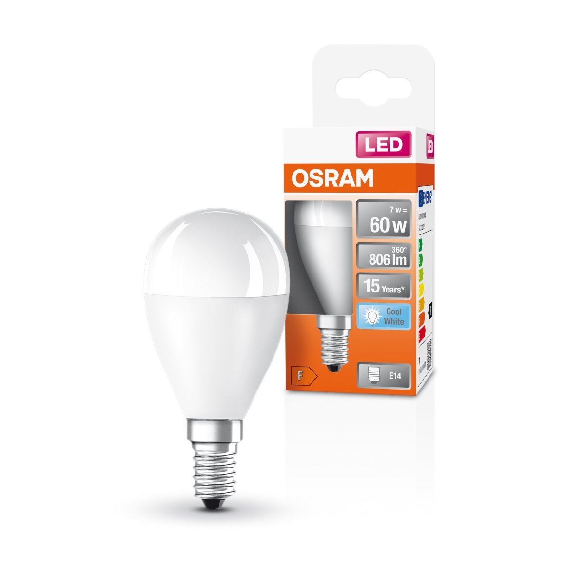 Żarówka LED OSRAM LED Star Classic P 60 6.5W 840 Frosted E14 - Poland LEDVANCE e - shop 4099854023101