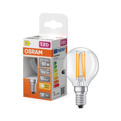Żarówka LED OSRAM LED Star Classic P 60 Filament 5.9W 827 Clear E14 - Poland LEDVANCE e - shop 4058075447936