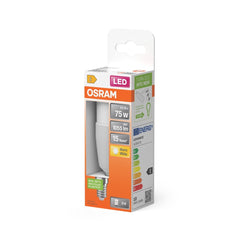 Żarówka LED OSRAM LED Star Classic Stick 75 9.5W 827 Frosted E14 - Poland LEDVANCE e - shop 4058075428386